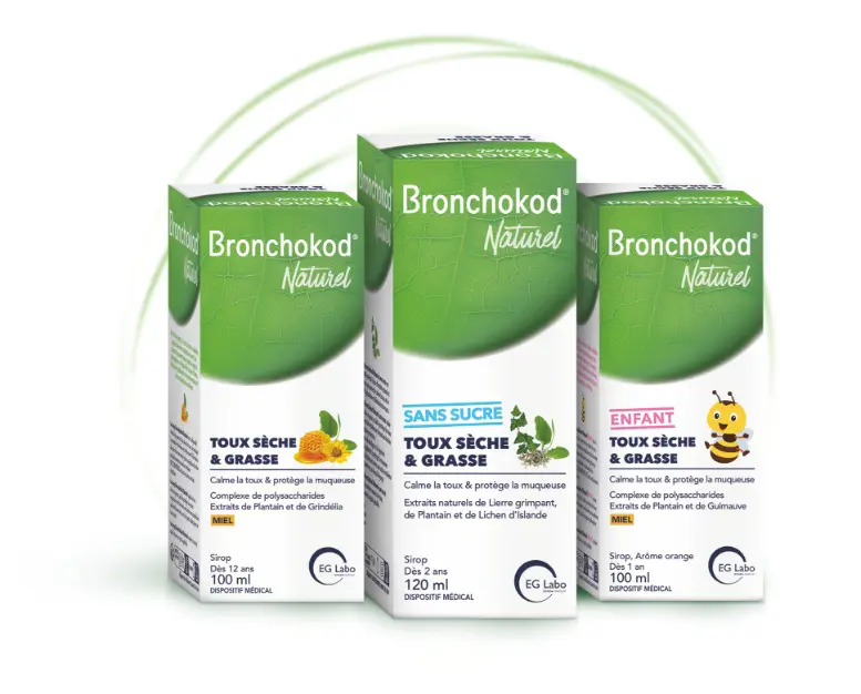 Bronchokod® Naturel adulte