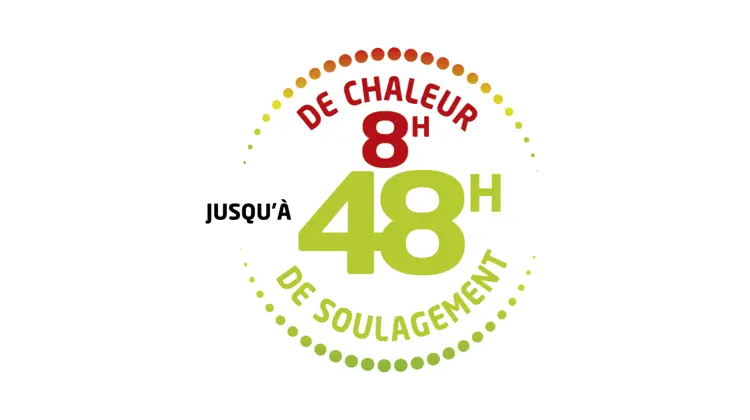 De Chaleur 8h - Jusqu'à 48h de soulagement